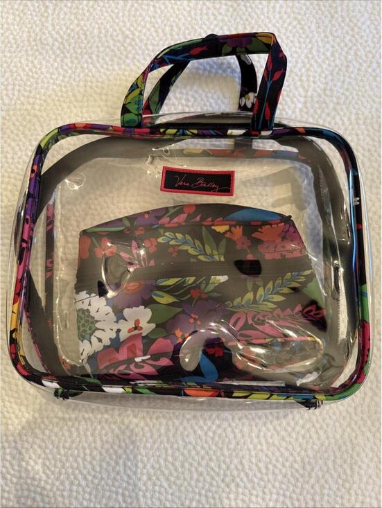 Vera Bradley Handbags - Vera Bradley Large Makeup Bag Set